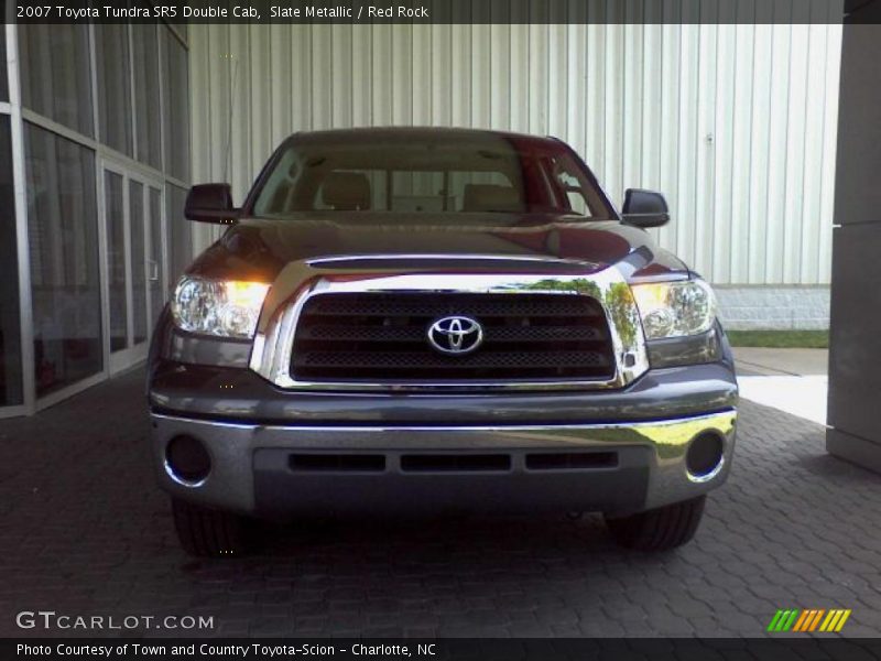 Slate Metallic / Red Rock 2007 Toyota Tundra SR5 Double Cab