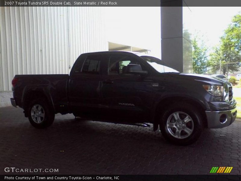 Slate Metallic / Red Rock 2007 Toyota Tundra SR5 Double Cab