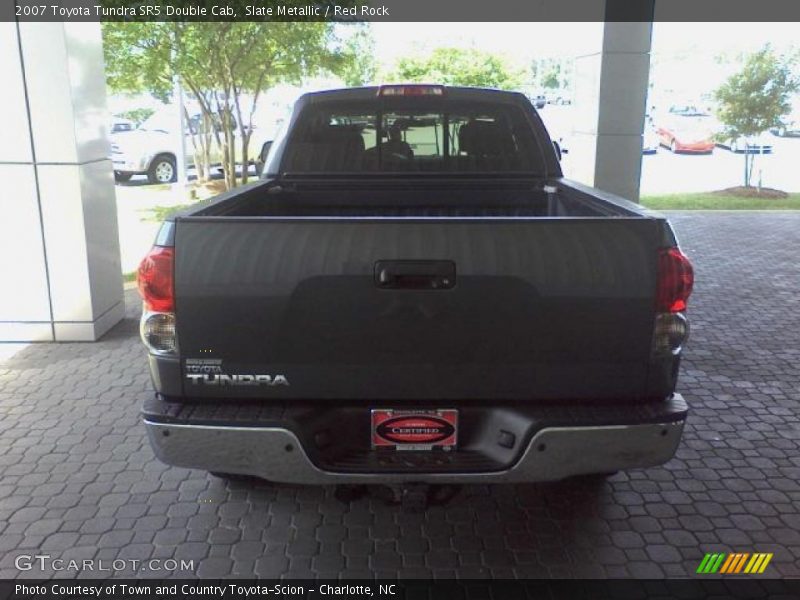 Slate Metallic / Red Rock 2007 Toyota Tundra SR5 Double Cab