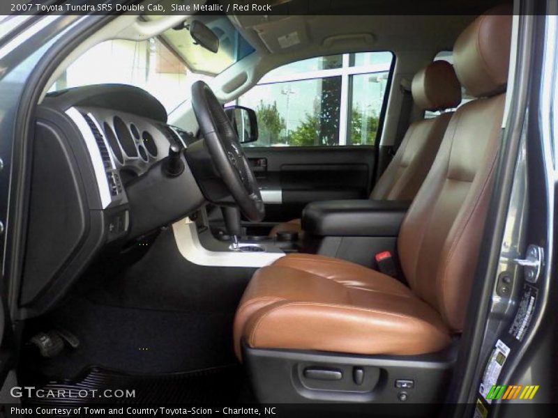 Slate Metallic / Red Rock 2007 Toyota Tundra SR5 Double Cab