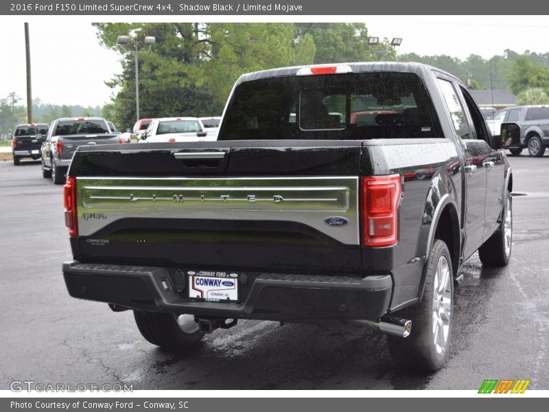 Shadow Black / Limited Mojave 2016 Ford F150 Limited SuperCrew 4x4