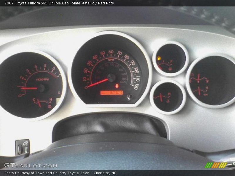 Slate Metallic / Red Rock 2007 Toyota Tundra SR5 Double Cab