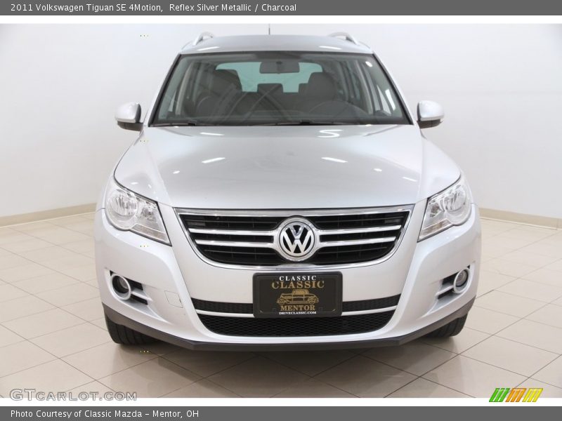 Reflex Silver Metallic / Charcoal 2011 Volkswagen Tiguan SE 4Motion