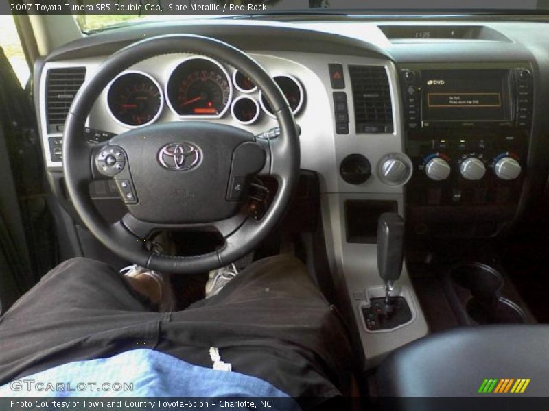 Slate Metallic / Red Rock 2007 Toyota Tundra SR5 Double Cab