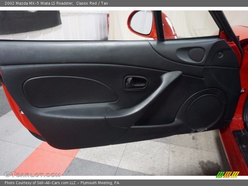 Classic Red / Tan 2002 Mazda MX-5 Miata LS Roadster