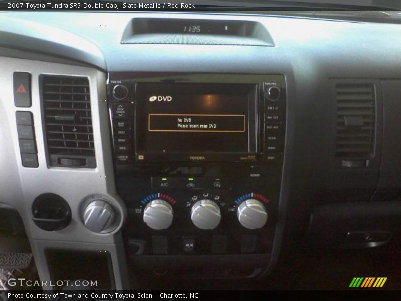 Slate Metallic / Red Rock 2007 Toyota Tundra SR5 Double Cab