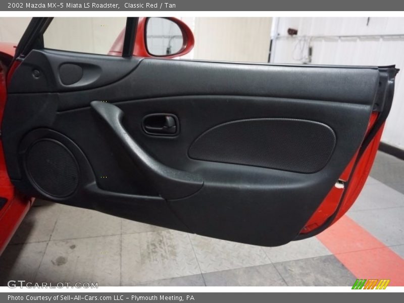 Classic Red / Tan 2002 Mazda MX-5 Miata LS Roadster