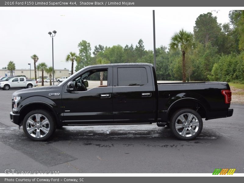 Shadow Black / Limited Mojave 2016 Ford F150 Limited SuperCrew 4x4