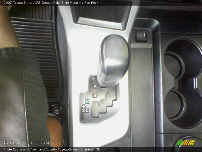 Slate Metallic / Red Rock 2007 Toyota Tundra SR5 Double Cab