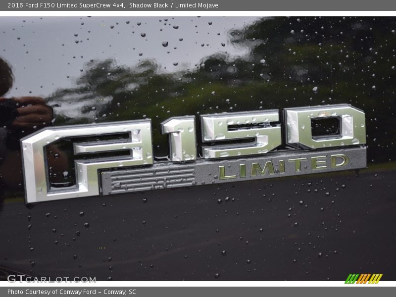 Shadow Black / Limited Mojave 2016 Ford F150 Limited SuperCrew 4x4