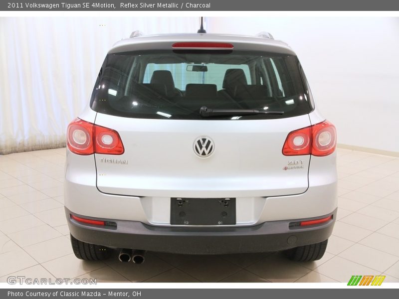 Reflex Silver Metallic / Charcoal 2011 Volkswagen Tiguan SE 4Motion
