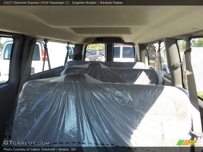 Graphite Metallic / Medium Pewter 2017 Chevrolet Express 3500 Passenger LT