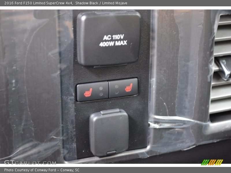 Shadow Black / Limited Mojave 2016 Ford F150 Limited SuperCrew 4x4