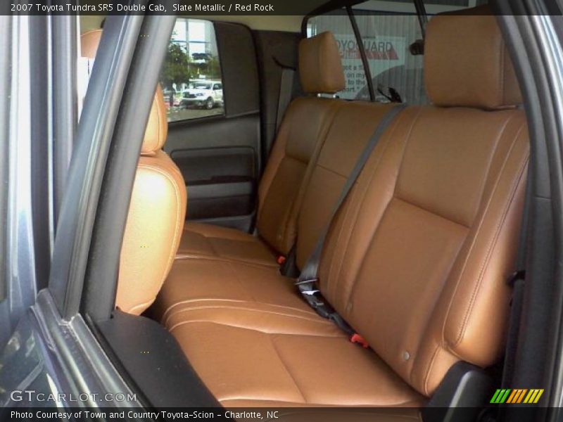 Slate Metallic / Red Rock 2007 Toyota Tundra SR5 Double Cab