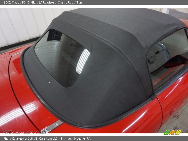 Classic Red / Tan 2002 Mazda MX-5 Miata LS Roadster