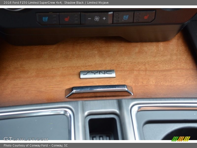 Shadow Black / Limited Mojave 2016 Ford F150 Limited SuperCrew 4x4