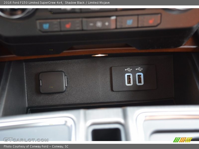 Shadow Black / Limited Mojave 2016 Ford F150 Limited SuperCrew 4x4
