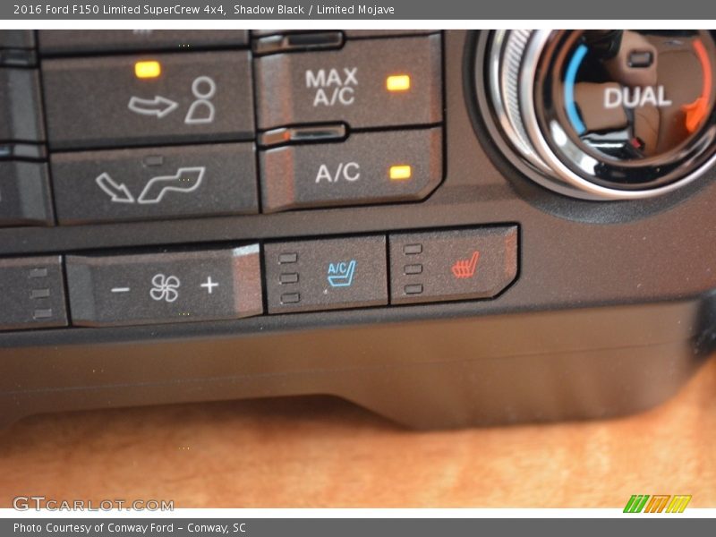 Shadow Black / Limited Mojave 2016 Ford F150 Limited SuperCrew 4x4