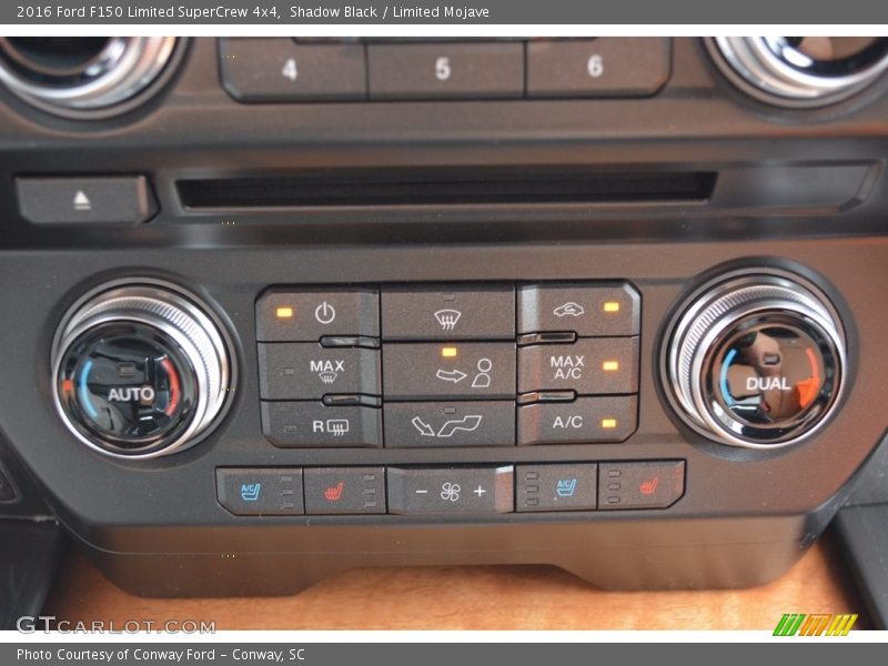 Shadow Black / Limited Mojave 2016 Ford F150 Limited SuperCrew 4x4