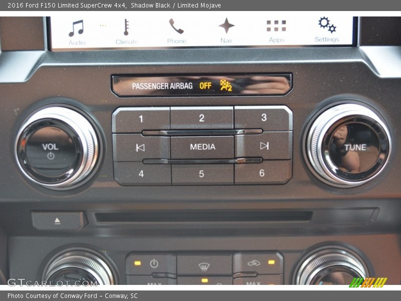 Shadow Black / Limited Mojave 2016 Ford F150 Limited SuperCrew 4x4