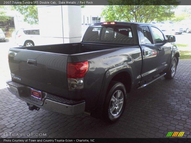 Slate Metallic / Red Rock 2007 Toyota Tundra SR5 Double Cab