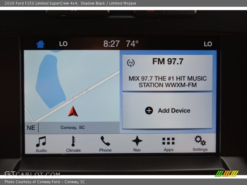 Shadow Black / Limited Mojave 2016 Ford F150 Limited SuperCrew 4x4