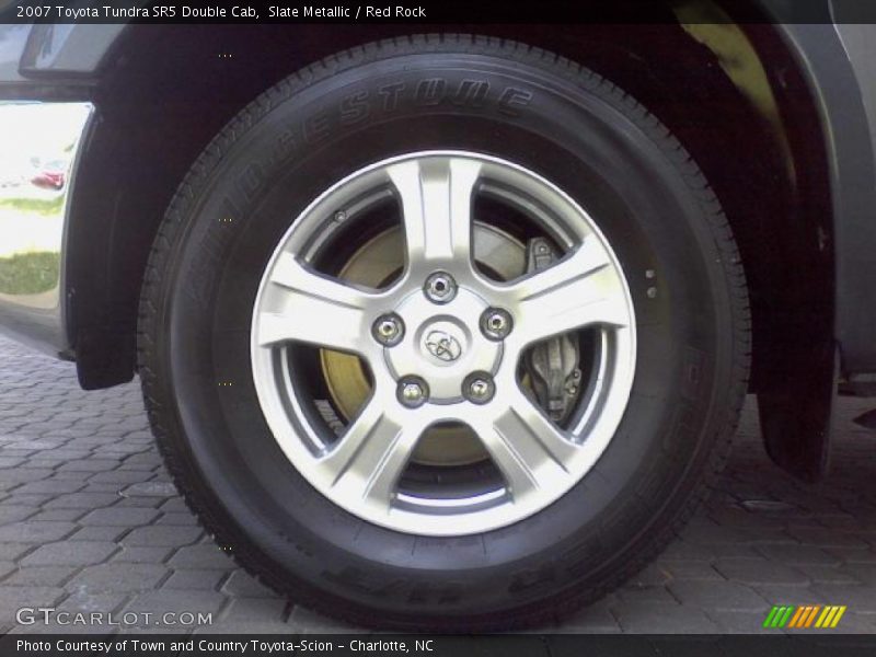 Slate Metallic / Red Rock 2007 Toyota Tundra SR5 Double Cab