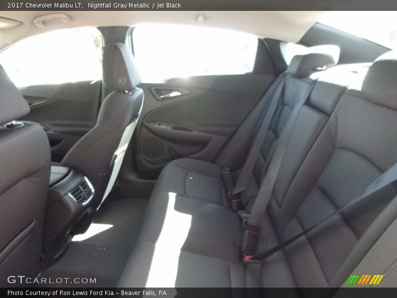 Nightfall Gray Metallic / Jet Black 2017 Chevrolet Malibu LT
