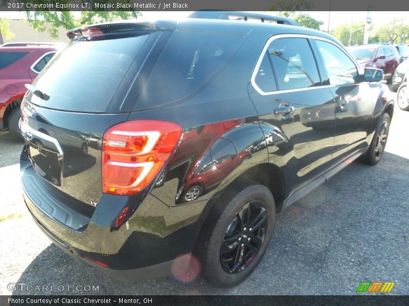 Mosaic Black Metallic / Jet Black 2017 Chevrolet Equinox LT
