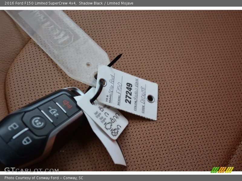 Shadow Black / Limited Mojave 2016 Ford F150 Limited SuperCrew 4x4