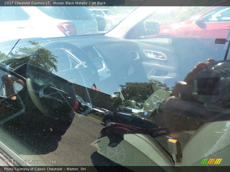 Mosaic Black Metallic / Jet Black 2017 Chevrolet Equinox LT