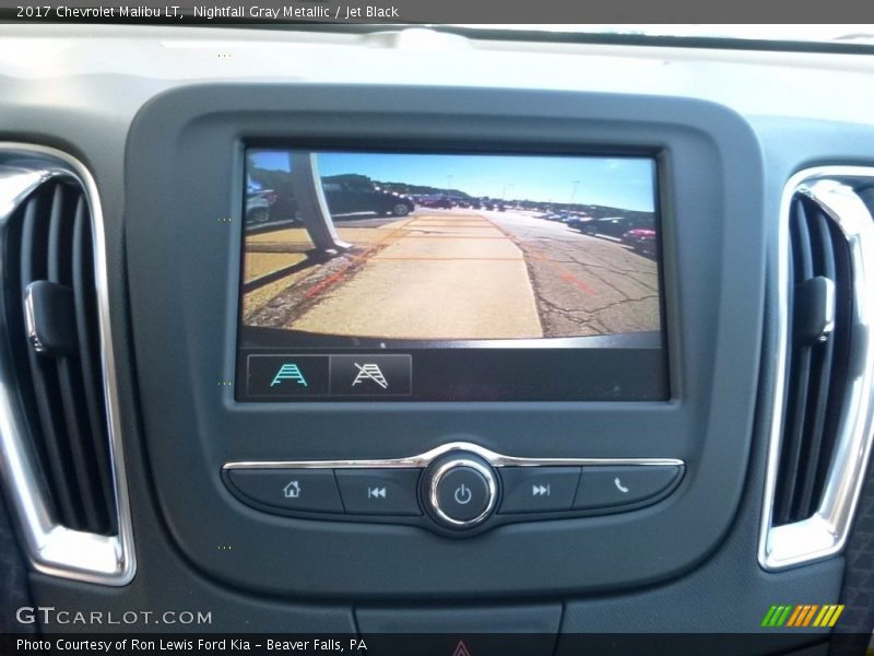 Nightfall Gray Metallic / Jet Black 2017 Chevrolet Malibu LT