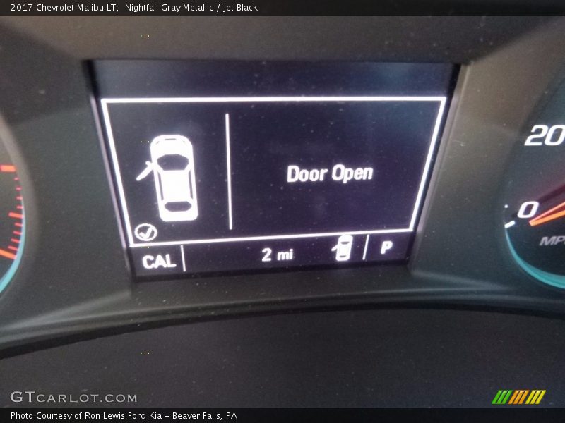 Nightfall Gray Metallic / Jet Black 2017 Chevrolet Malibu LT