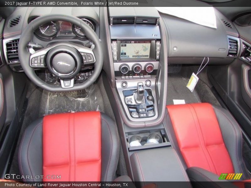 Dashboard of 2017 F-TYPE R AWD Convertible