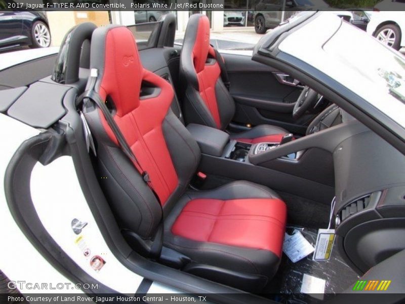 Front Seat of 2017 F-TYPE R AWD Convertible
