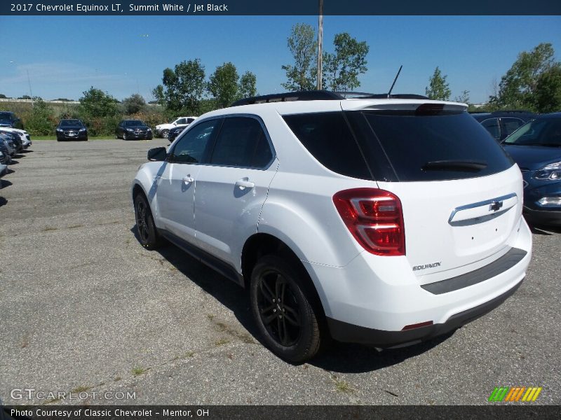 Summit White / Jet Black 2017 Chevrolet Equinox LT
