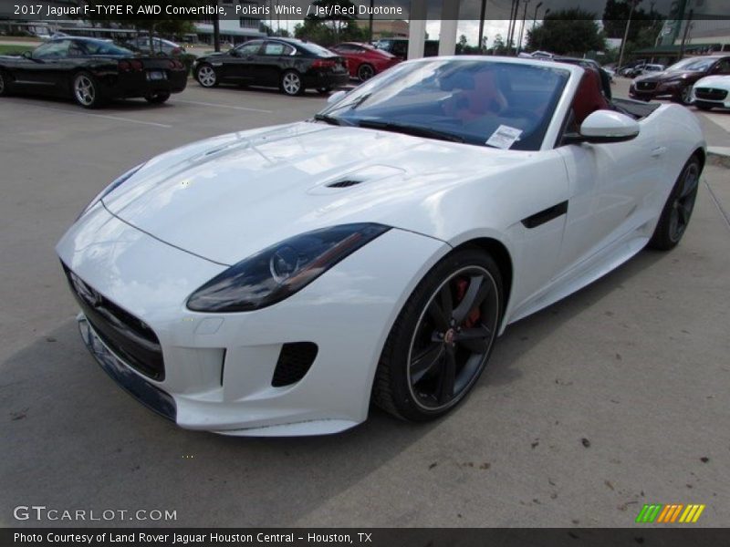 Front 3/4 View of 2017 F-TYPE R AWD Convertible