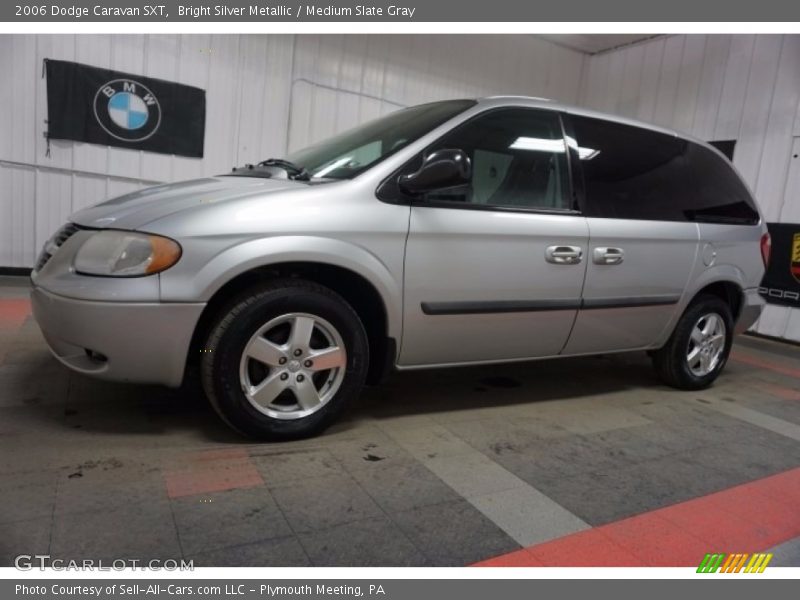 Bright Silver Metallic / Medium Slate Gray 2006 Dodge Caravan SXT