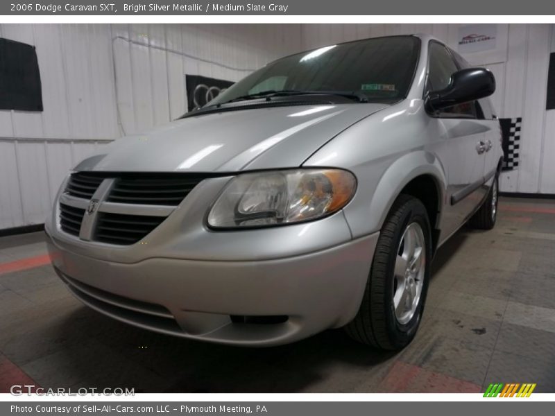 Bright Silver Metallic / Medium Slate Gray 2006 Dodge Caravan SXT