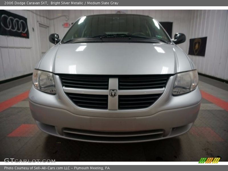 Bright Silver Metallic / Medium Slate Gray 2006 Dodge Caravan SXT