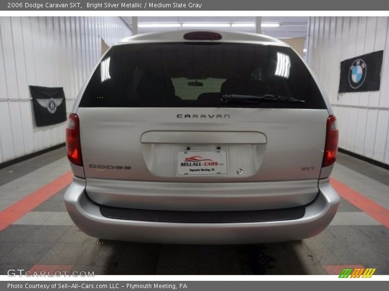 Bright Silver Metallic / Medium Slate Gray 2006 Dodge Caravan SXT