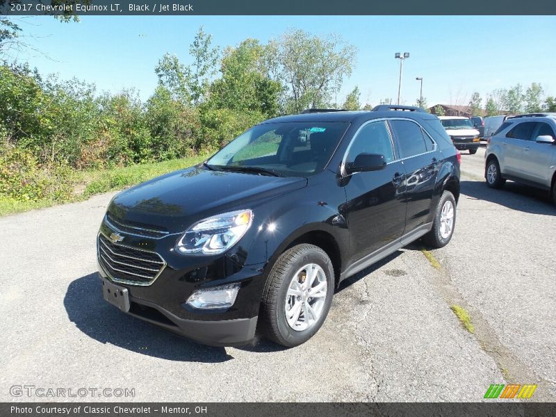 Black / Jet Black 2017 Chevrolet Equinox LT