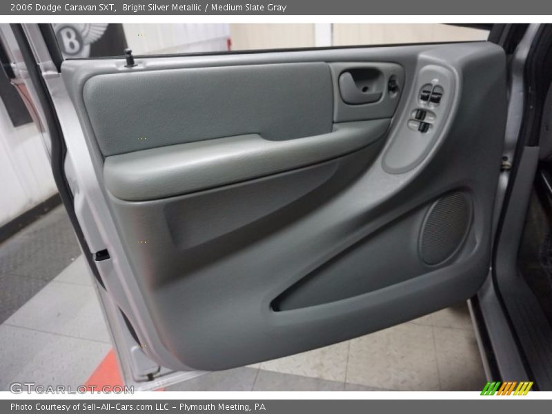 Bright Silver Metallic / Medium Slate Gray 2006 Dodge Caravan SXT