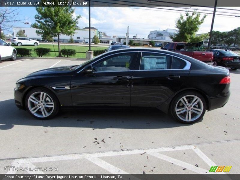 Ebony Black / Jet 2017 Jaguar XE 35t Prestige