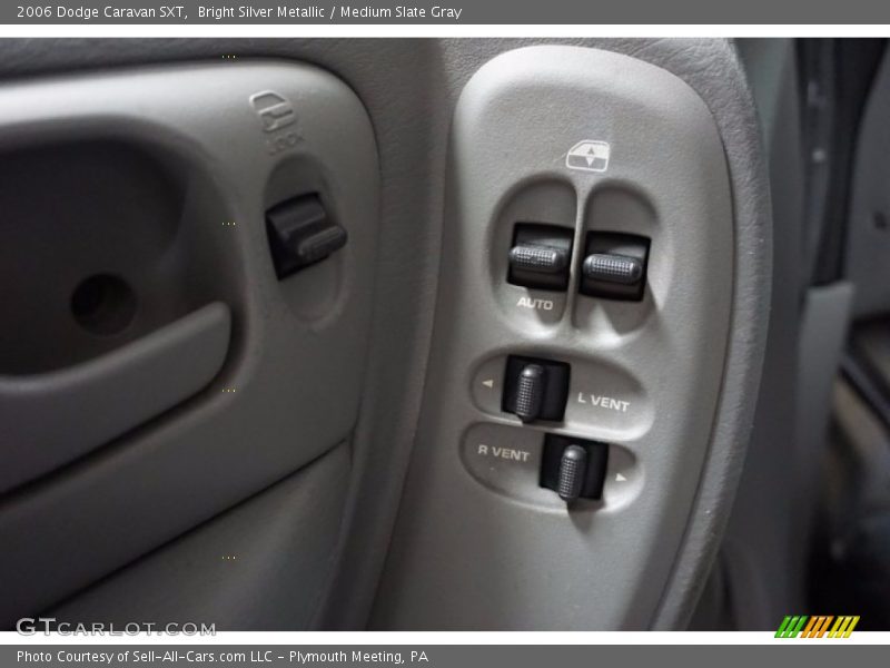 Bright Silver Metallic / Medium Slate Gray 2006 Dodge Caravan SXT