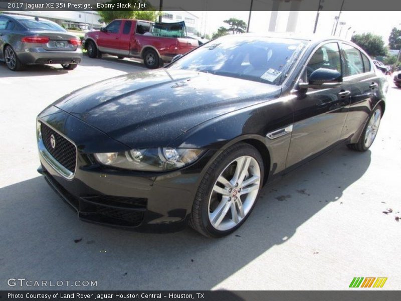 Ebony Black / Jet 2017 Jaguar XE 35t Prestige