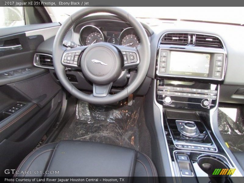 Ebony Black / Jet 2017 Jaguar XE 35t Prestige