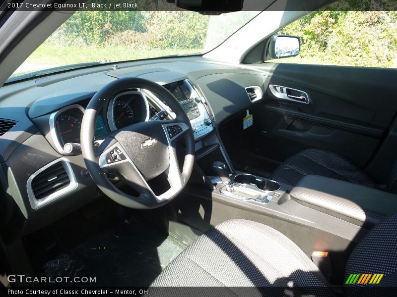 Black / Jet Black 2017 Chevrolet Equinox LT