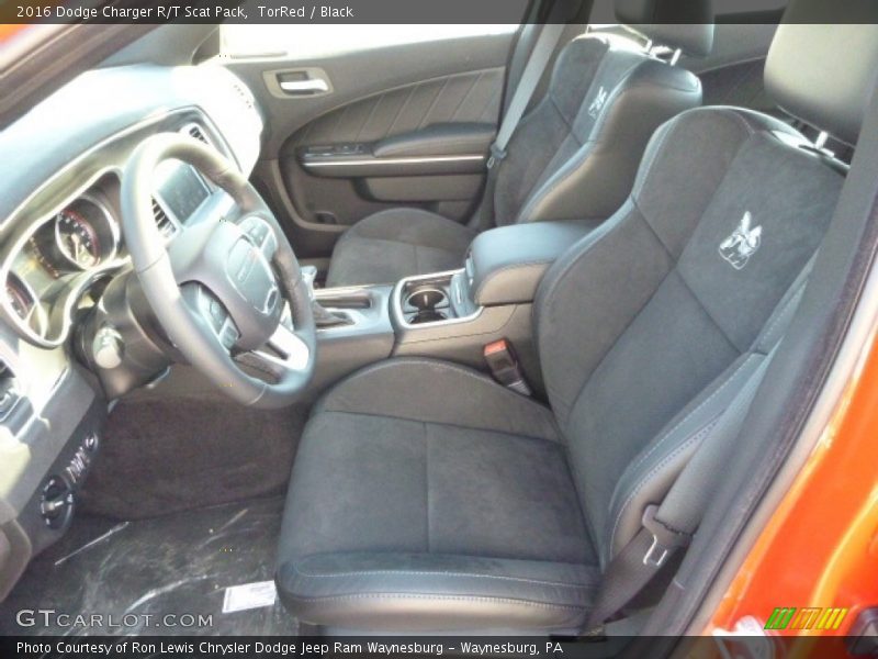 TorRed / Black 2016 Dodge Charger R/T Scat Pack