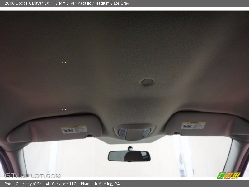 Bright Silver Metallic / Medium Slate Gray 2006 Dodge Caravan SXT